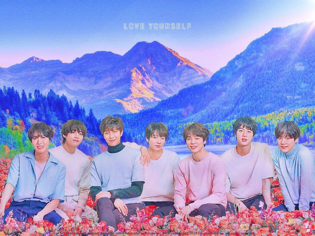 1024x768 Love Yourself Bts Wallpaper Concert Singapore Download Wallpaper