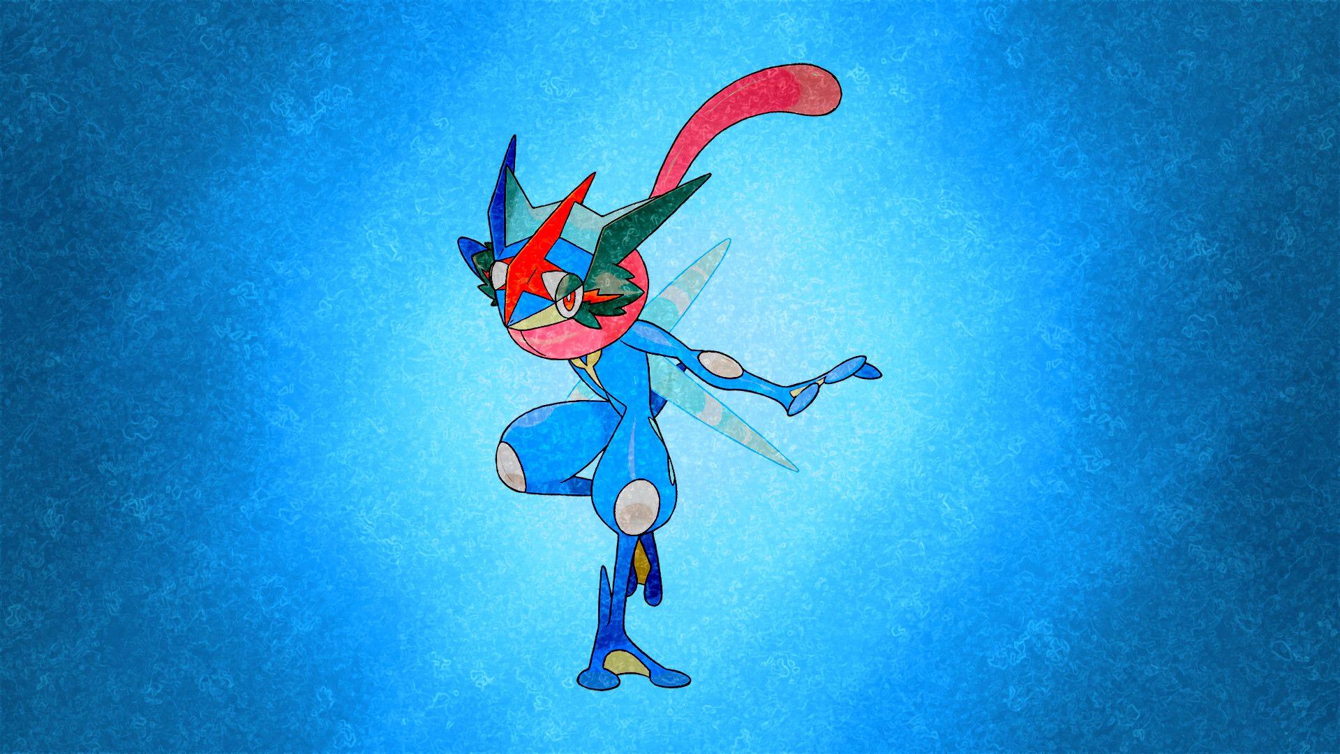 1920x1080 Ash Greninja Wallpaper