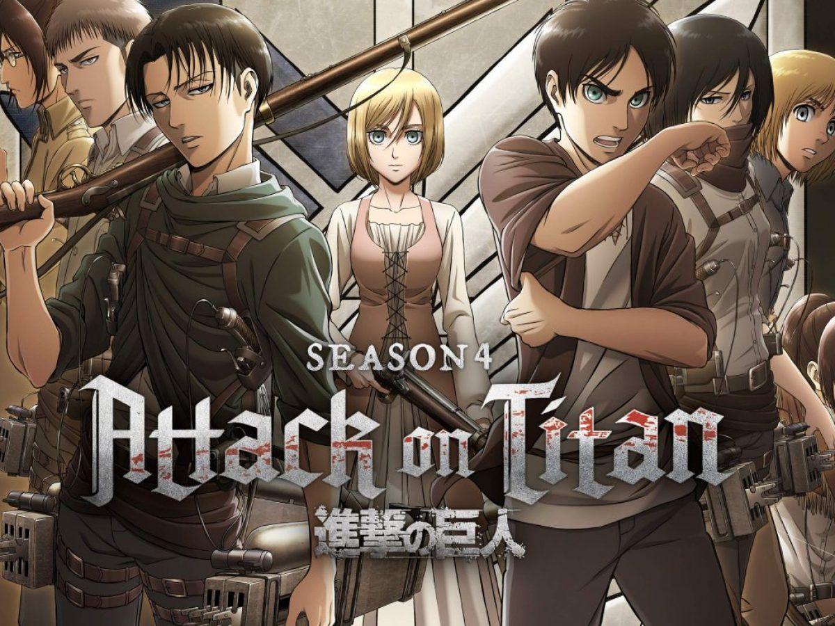 Attack On Titan S4 Wallpapers Top Free Attack On Titan S4 Backgrounds