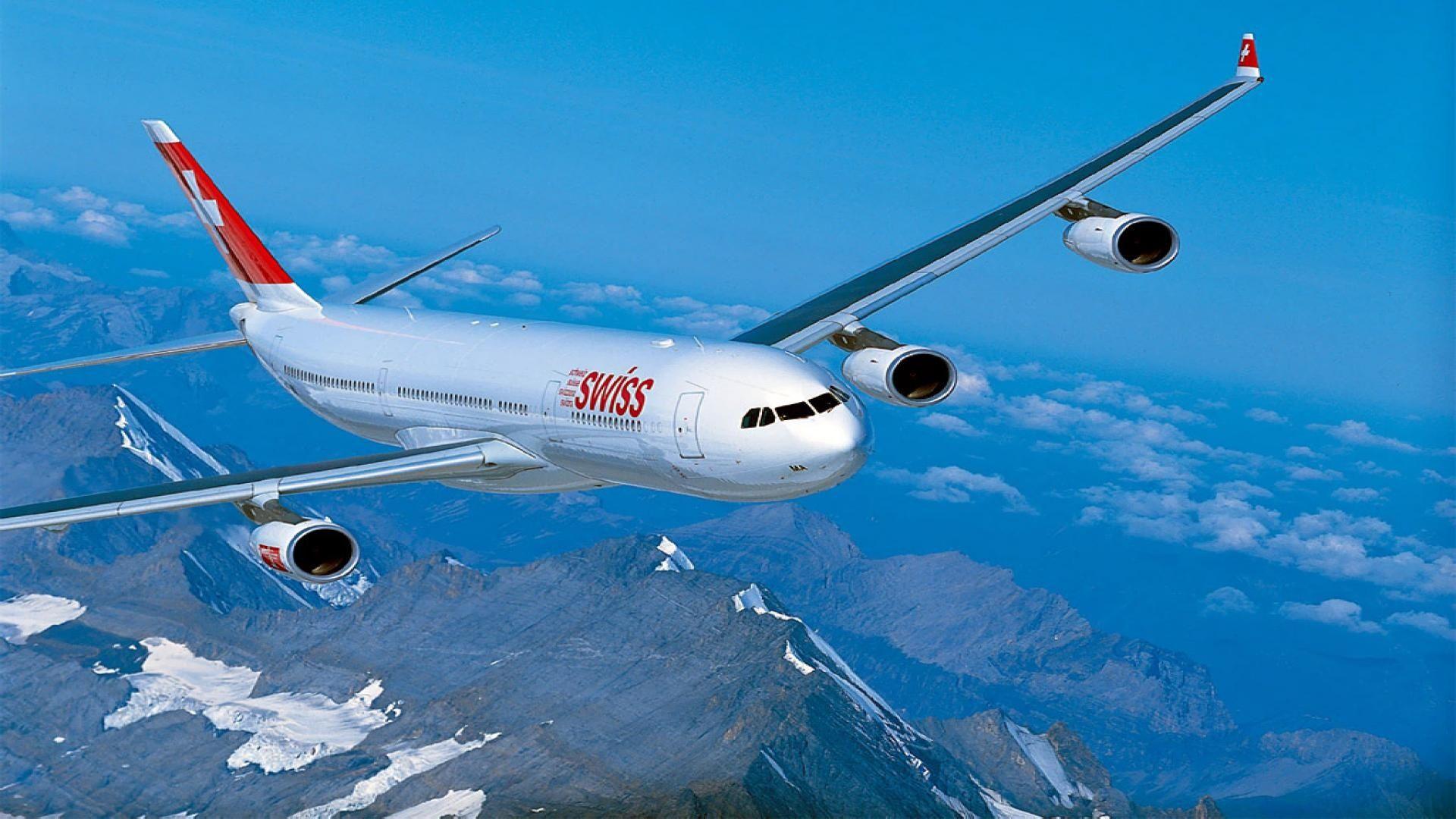1920x1080 Airbus A340 Jumbo Jet Wallpaper