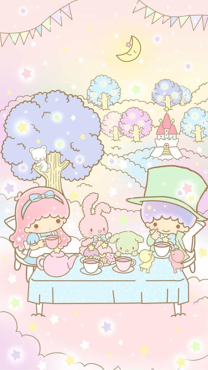 720x1280 Little twin star tea party