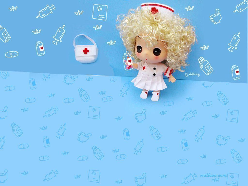 1024x768 Wallpaper Nurse