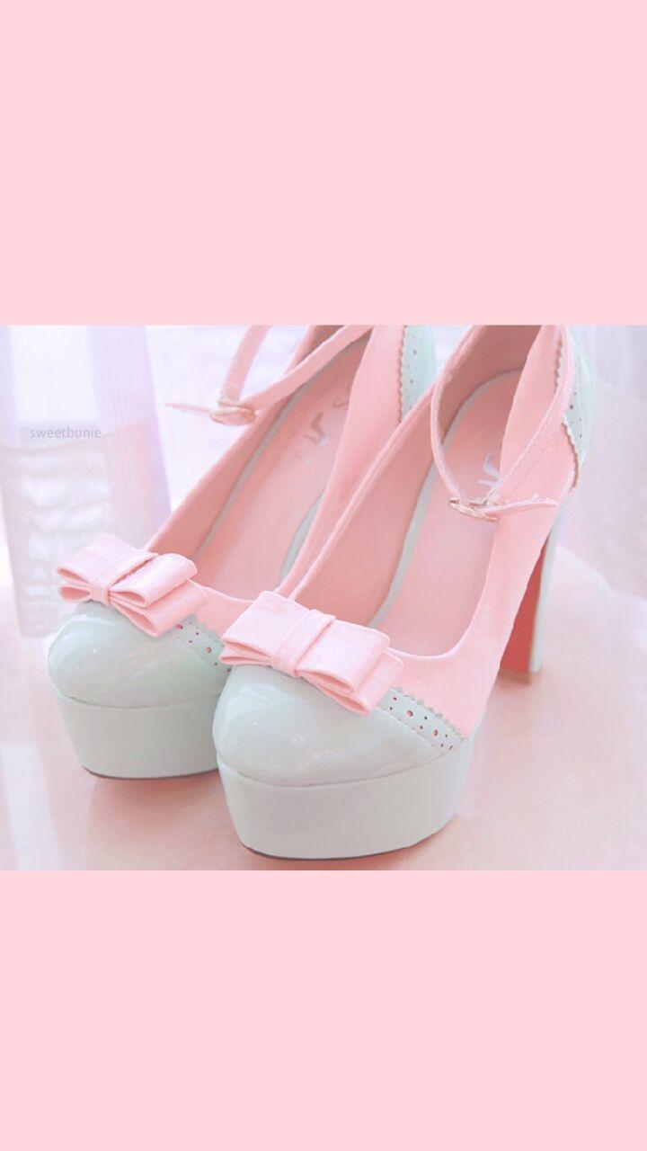 720x1280 art, background, beautiful, beauty, design, fashion, fashionable, inspiration, iphone, kawaii, mint, pastel, pink, pink shoes, ribbons, shoes, still life, wallpaper, we heart it, woman, beautiful shoes, pastel shoes, pastel fashion, fashion korean