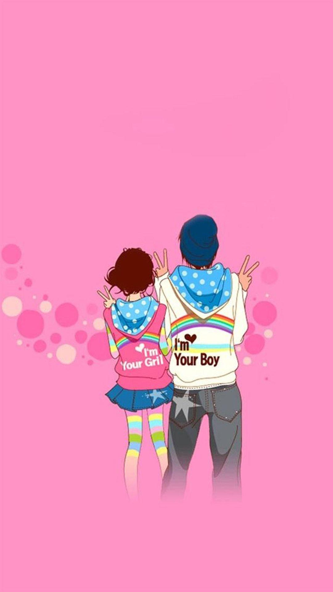 1080x1920 Pink Boy Android Wallpaper