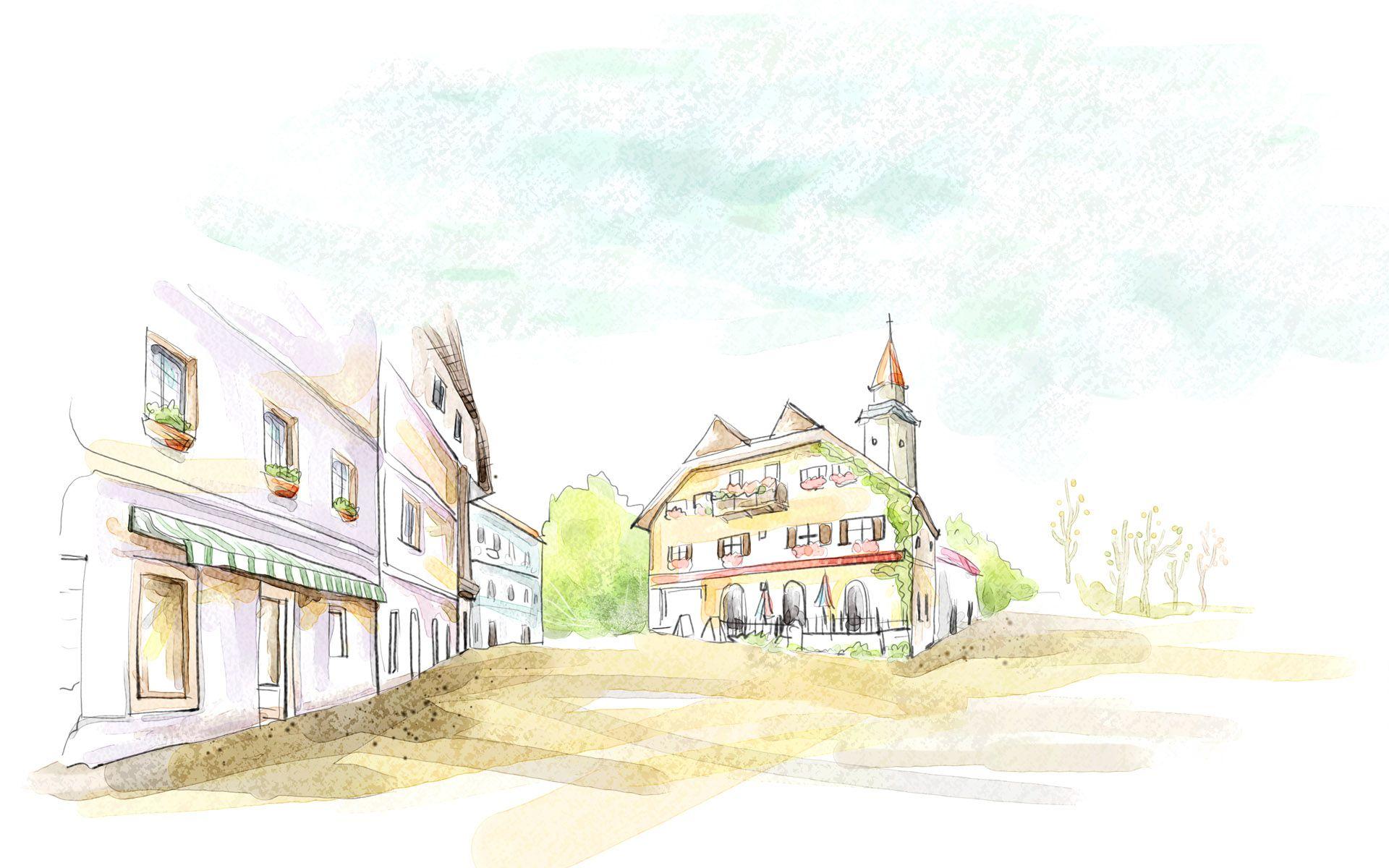 1920x1200 High Definition dream scenery 23202 Landscape cartoon