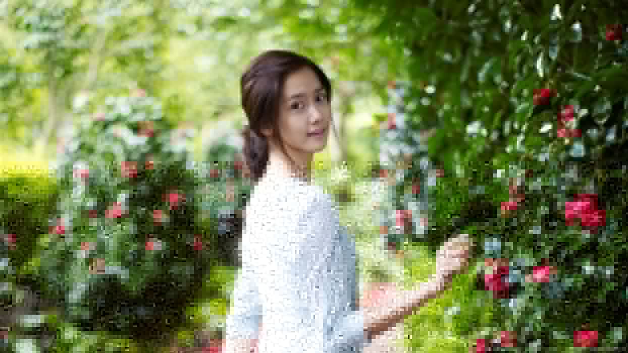 1244x700 Women Nature Flowers Garden Girls Generation SNSD Asians Korean Im YoonA K Pop Wallpaperx1080