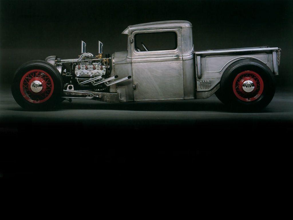 Hot Rod Trucks Wallpapers Top Free Hot Rod Trucks Backgrounds Wallpaperaccess