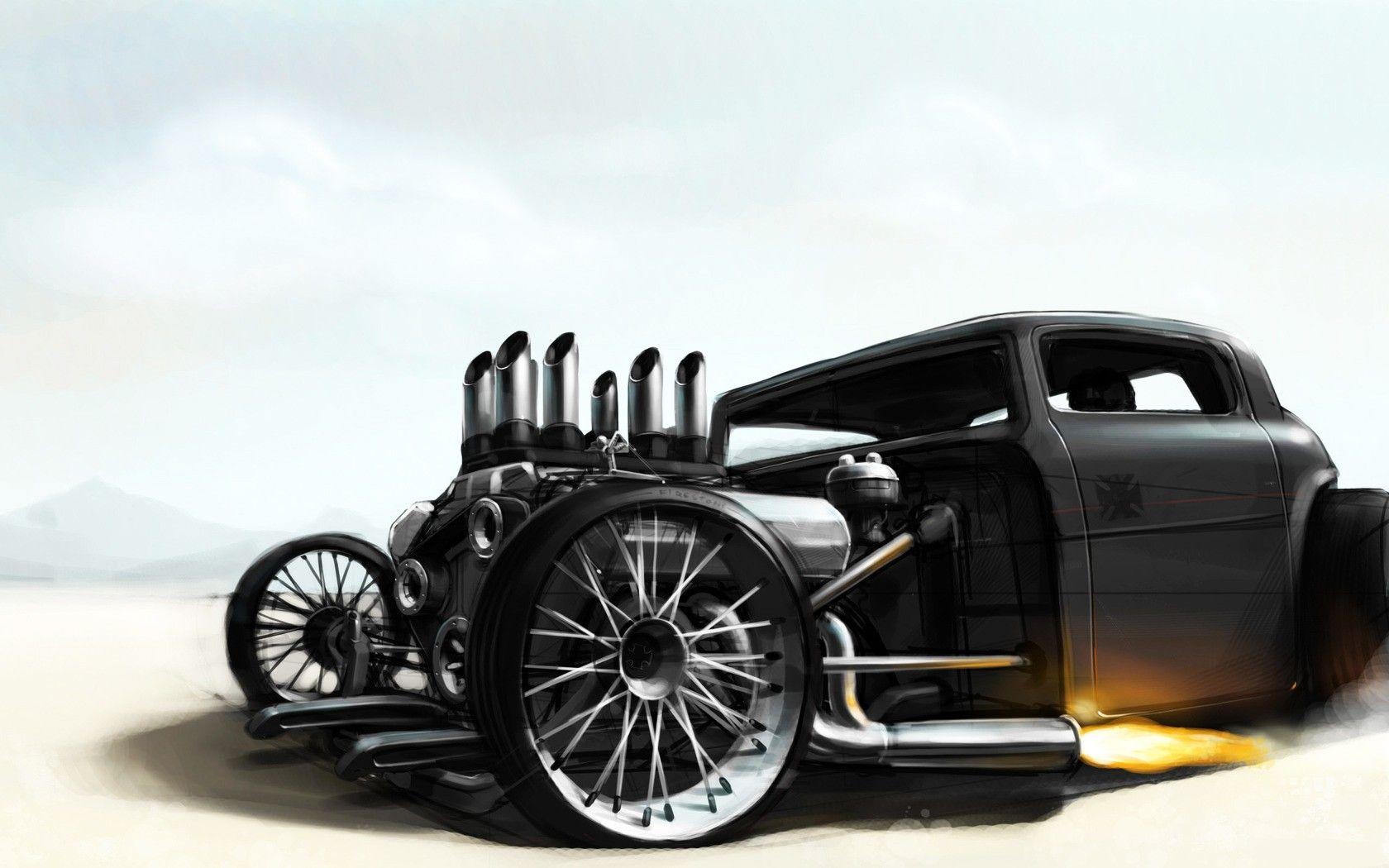 1680x1050 Rat Rod Wallpaper HD