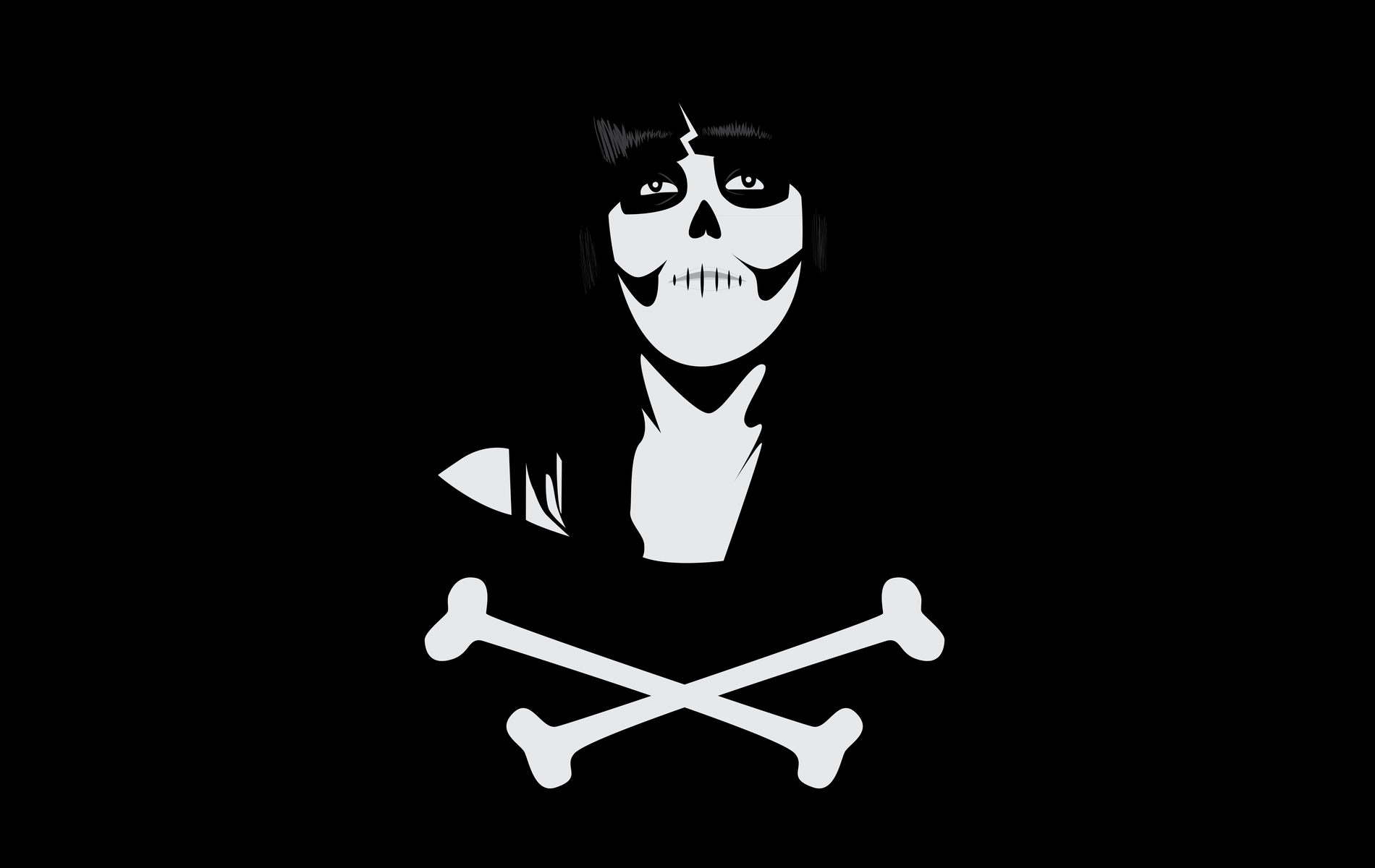 1900x1200 Day of Dead iPhone Wallpaper
