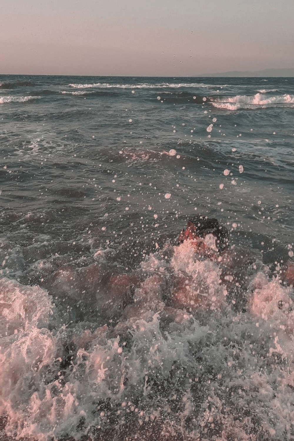 1024x600px  free download  HD wallpaper ocean sea waves beach  tumblr retro vintage grunge aesthetics  Wallpaper Flare