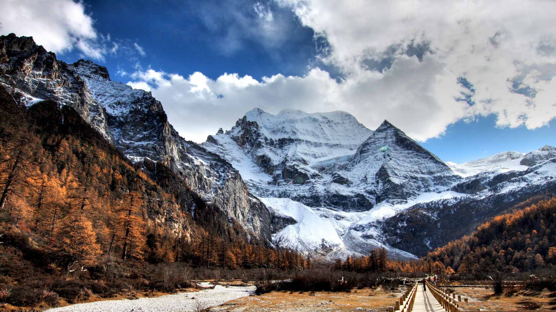 1920x1080 Beautiful Image Mountains Desktop Wallpaper Photo