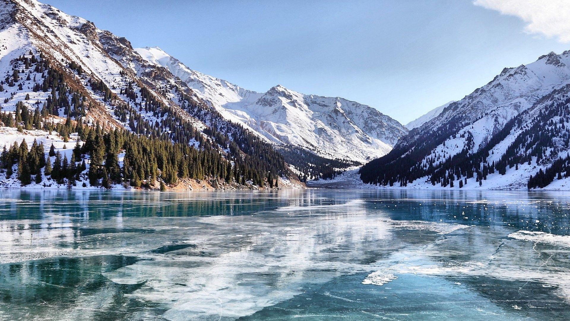 1920x1080 Winter Mountain Wallpaper