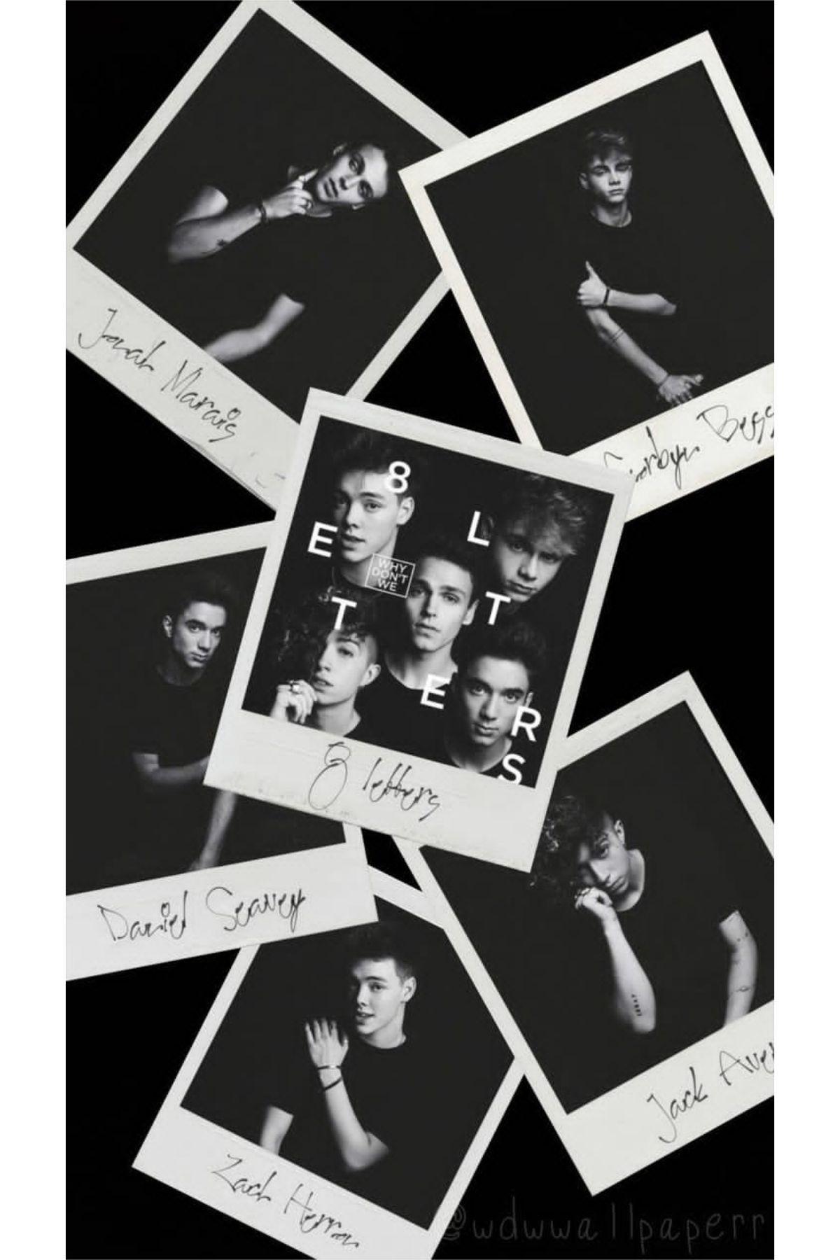 1200x1800 letters wallpaper Why don't we wallpaper. Band wallpaper, Wdw, Wallpaper