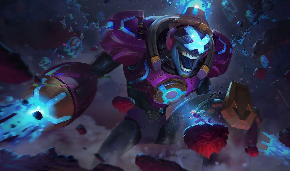 1215x717 31 PBE Update: Battle Boss Brand And Battle Boss Ziggs Splash Art. Liga Dos Lendários, Campeões De League Of Legends, Capas Para Tumblr