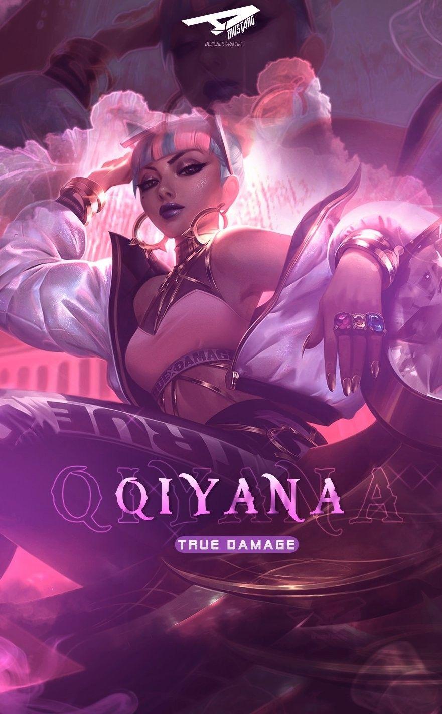 881x1424 Wallpaper Qiyana True Damage. Lol league of legends, Jhin league of legends, League of legends