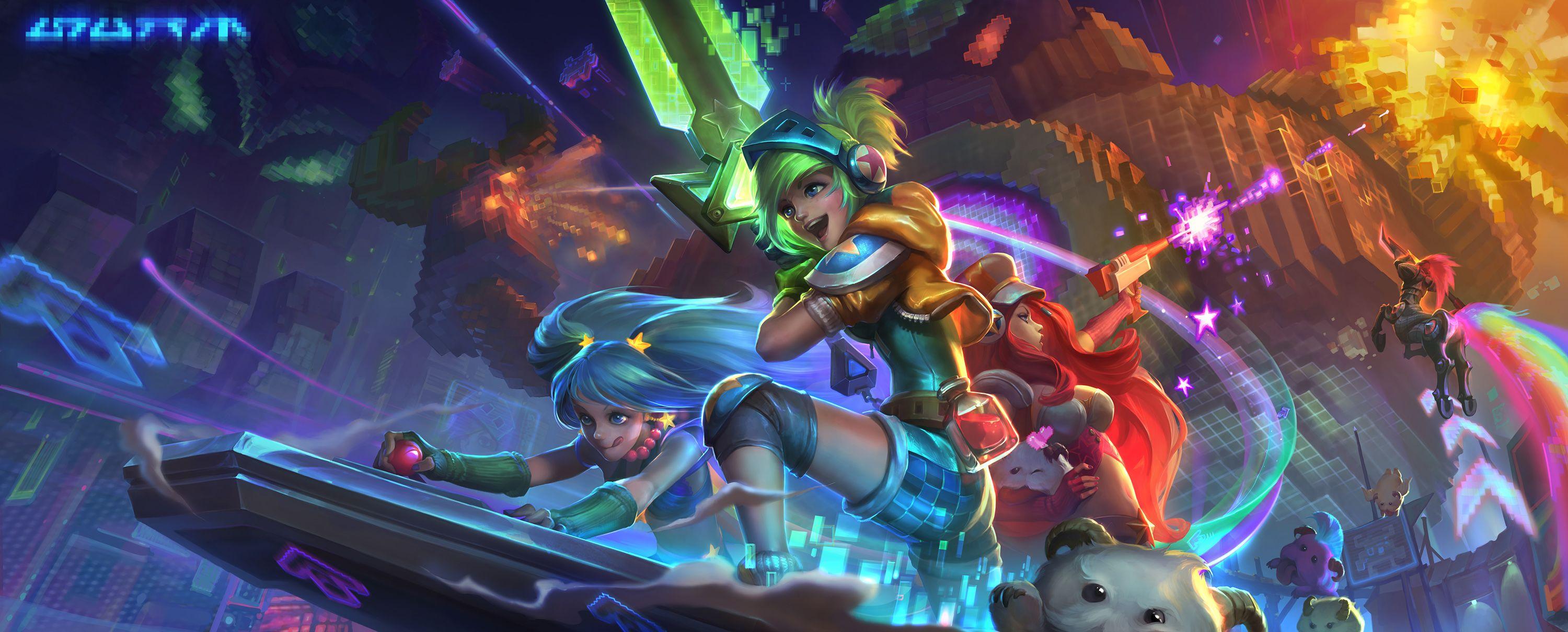 3000x1210 Arcade. League of Legends