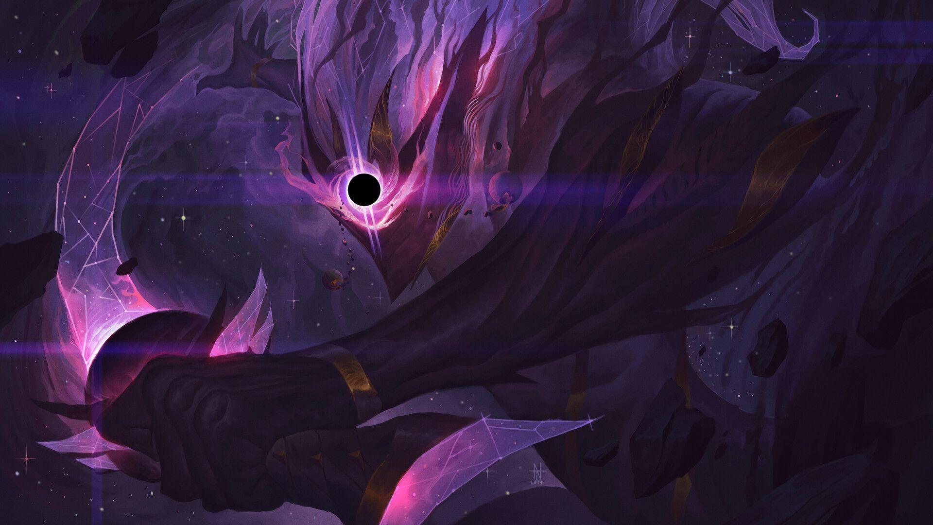 1920x1080 Dark star Yasuo fan art