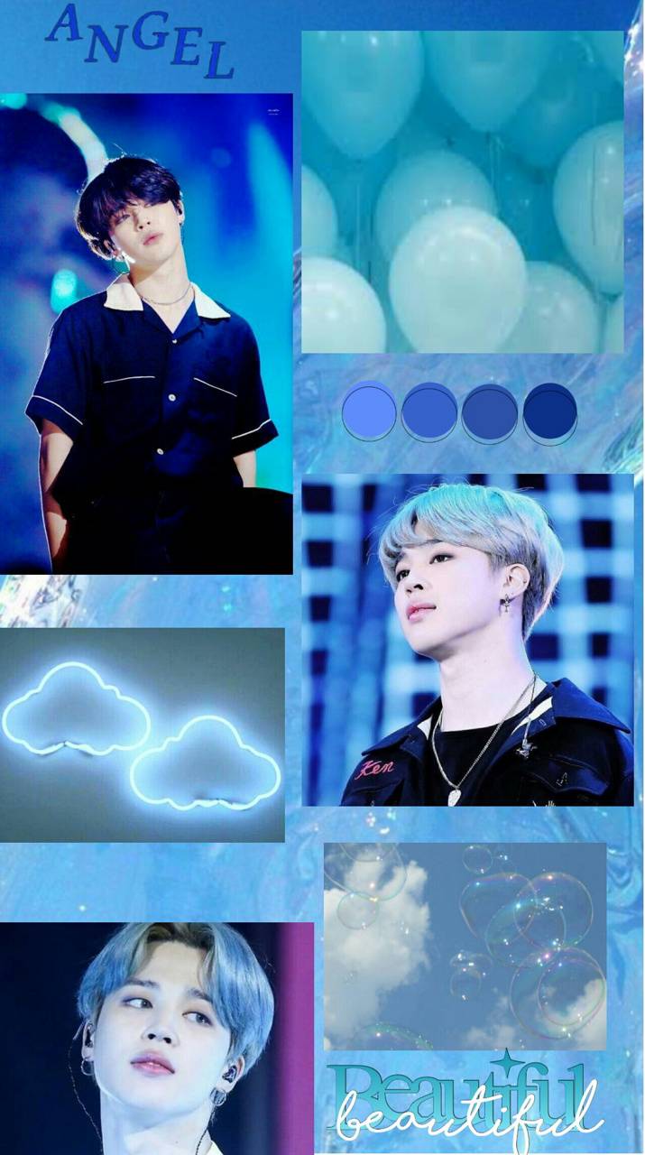 Aestetic Blue Jimin Wallpapers - Top Free Aestetic Blue Jimin ...