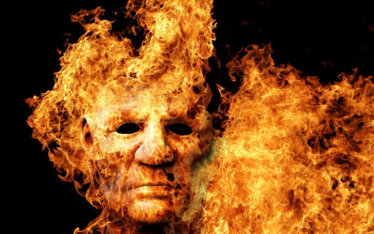 1280x800 Man On Fire Wallpaper. Fire Skull Wallpaper, Fire Skeleton Wallpaper and Fire Mario Wallpaper