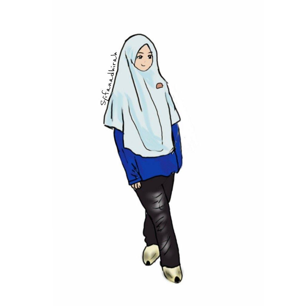 1024x1024 Muslimah Cartoon