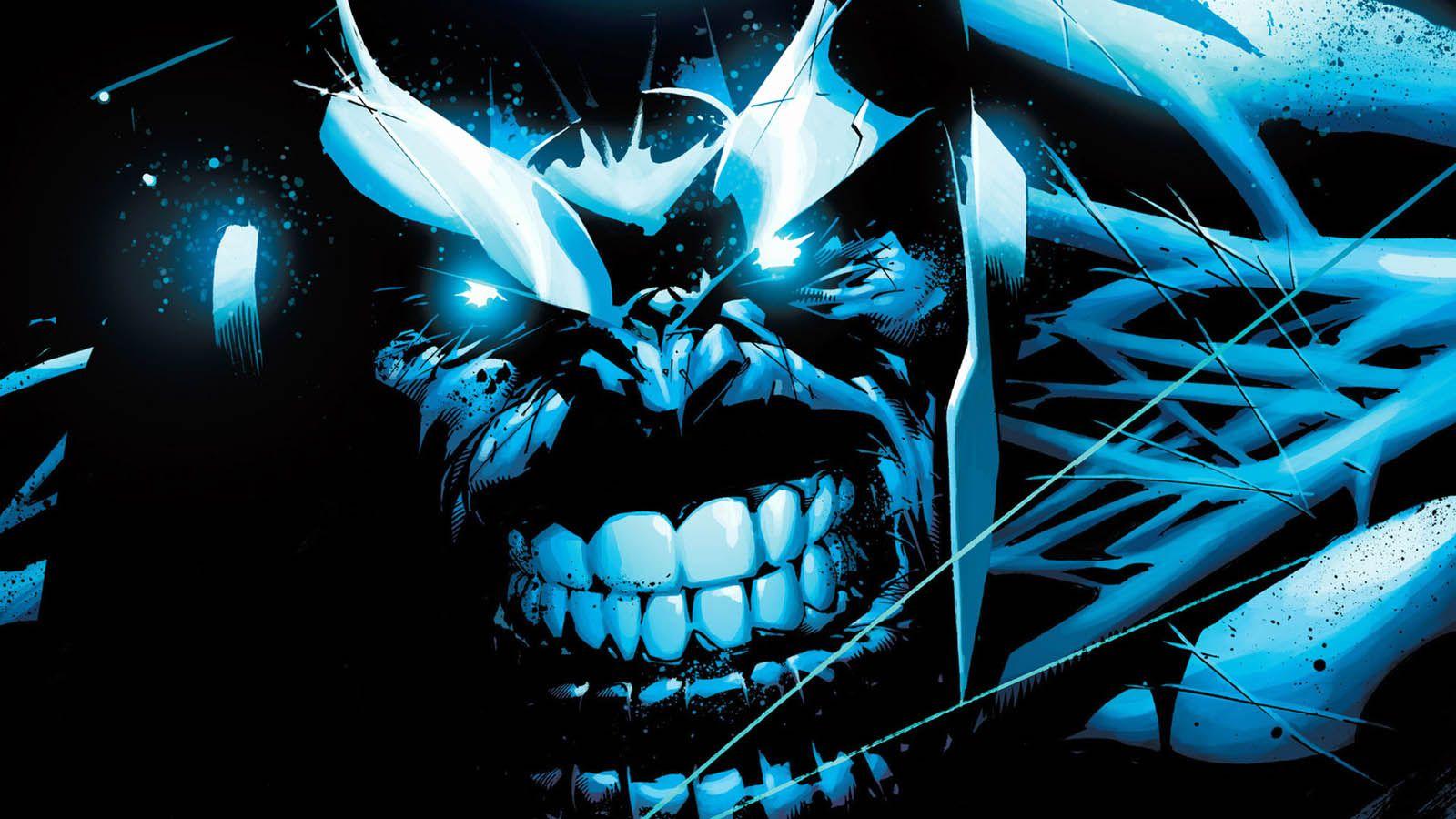 1600x900 Thanos Blue Face Marvel Wallpaper Comic HD Wallpaper