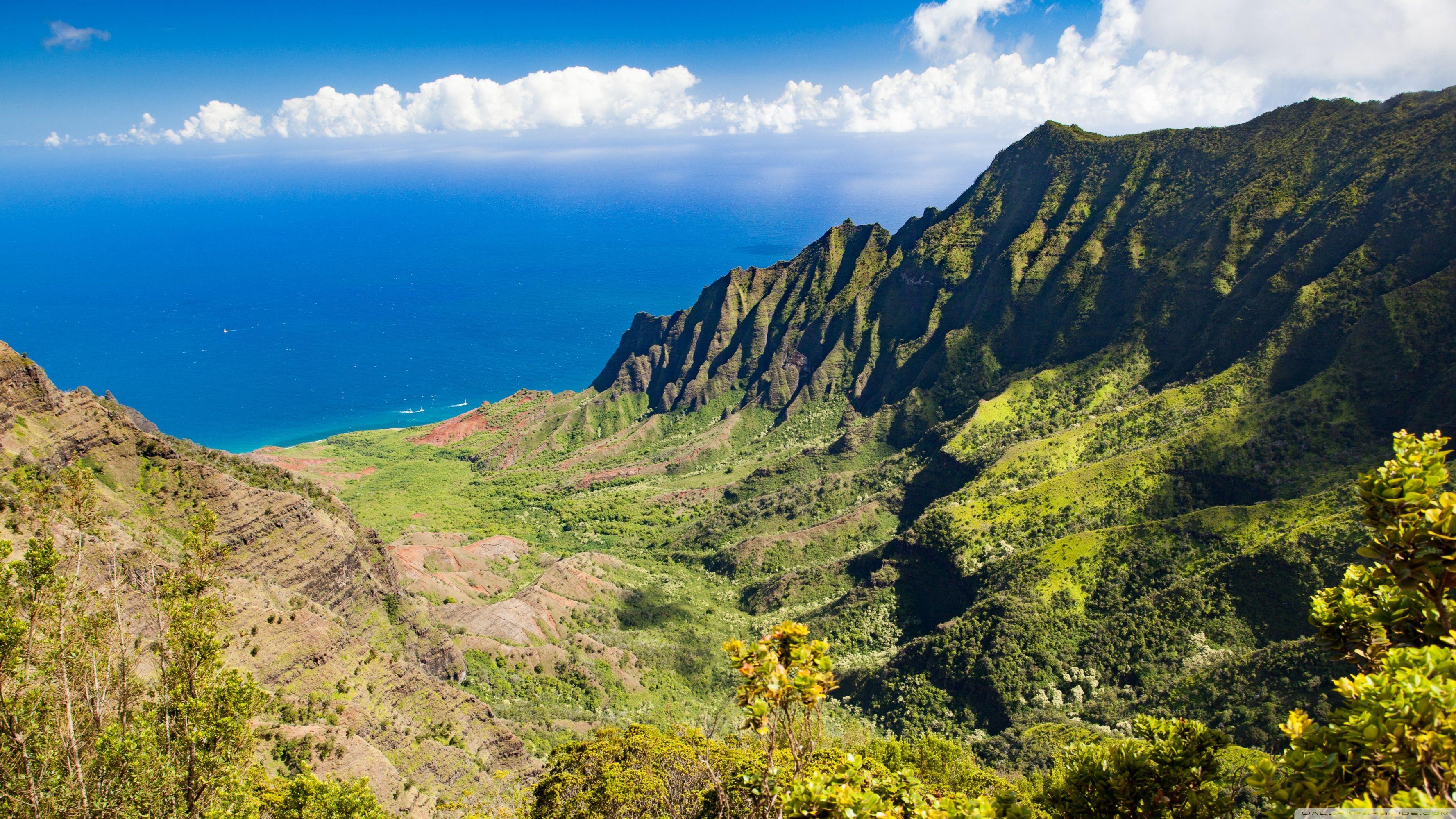 3554x1999 Kalalau Valley, Kauai Island, Hawaiian Islands Ultra HD Desktop Background Wallpaper for 4K UHD TV : Widescreen & UltraWide Desktop & Laptop : Tablet