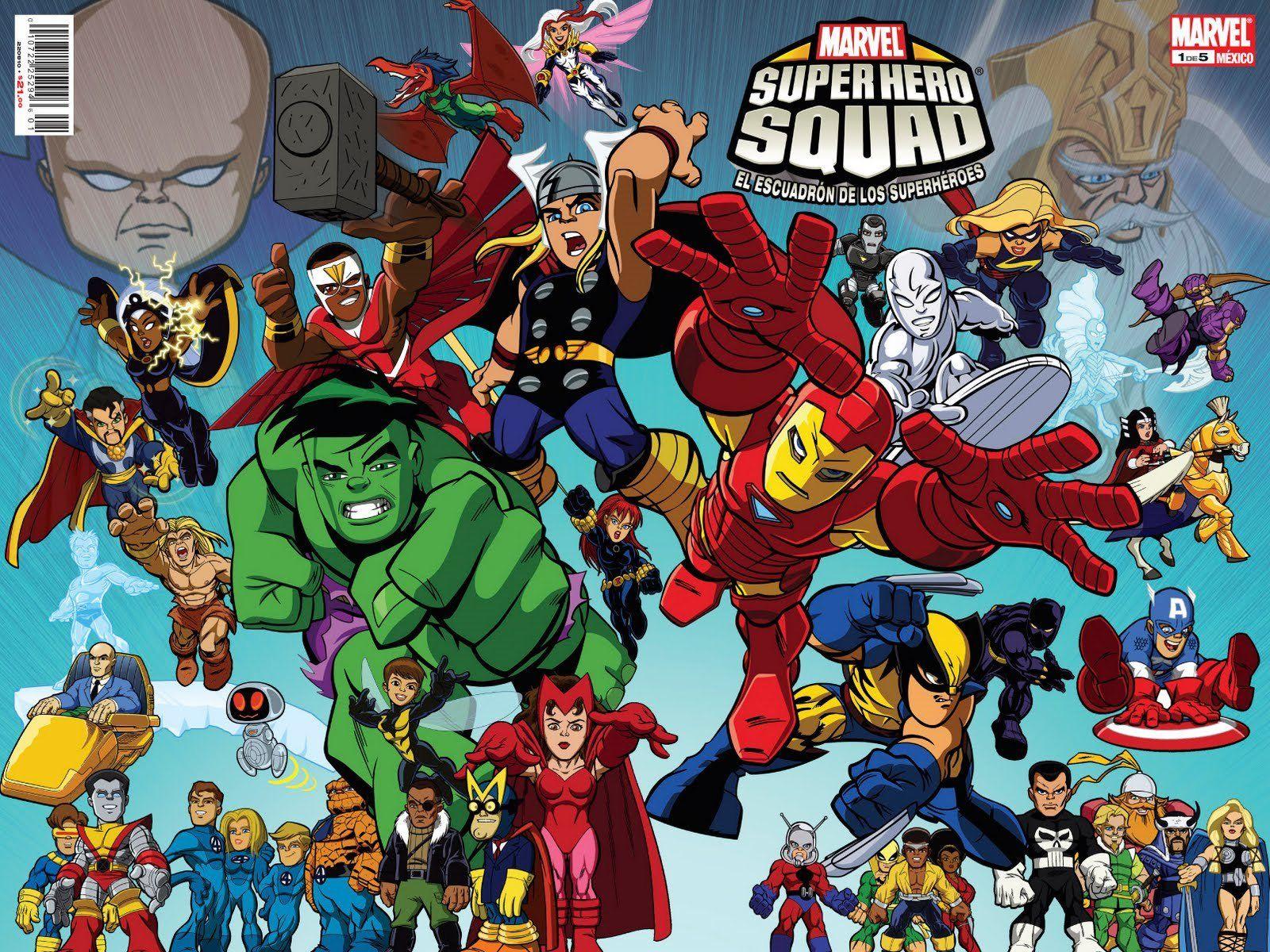 1600x1200 MARVEL SUPER HERO SQUAD online superhero hero heroes 1mshs action fighting comics wallpaperx1200