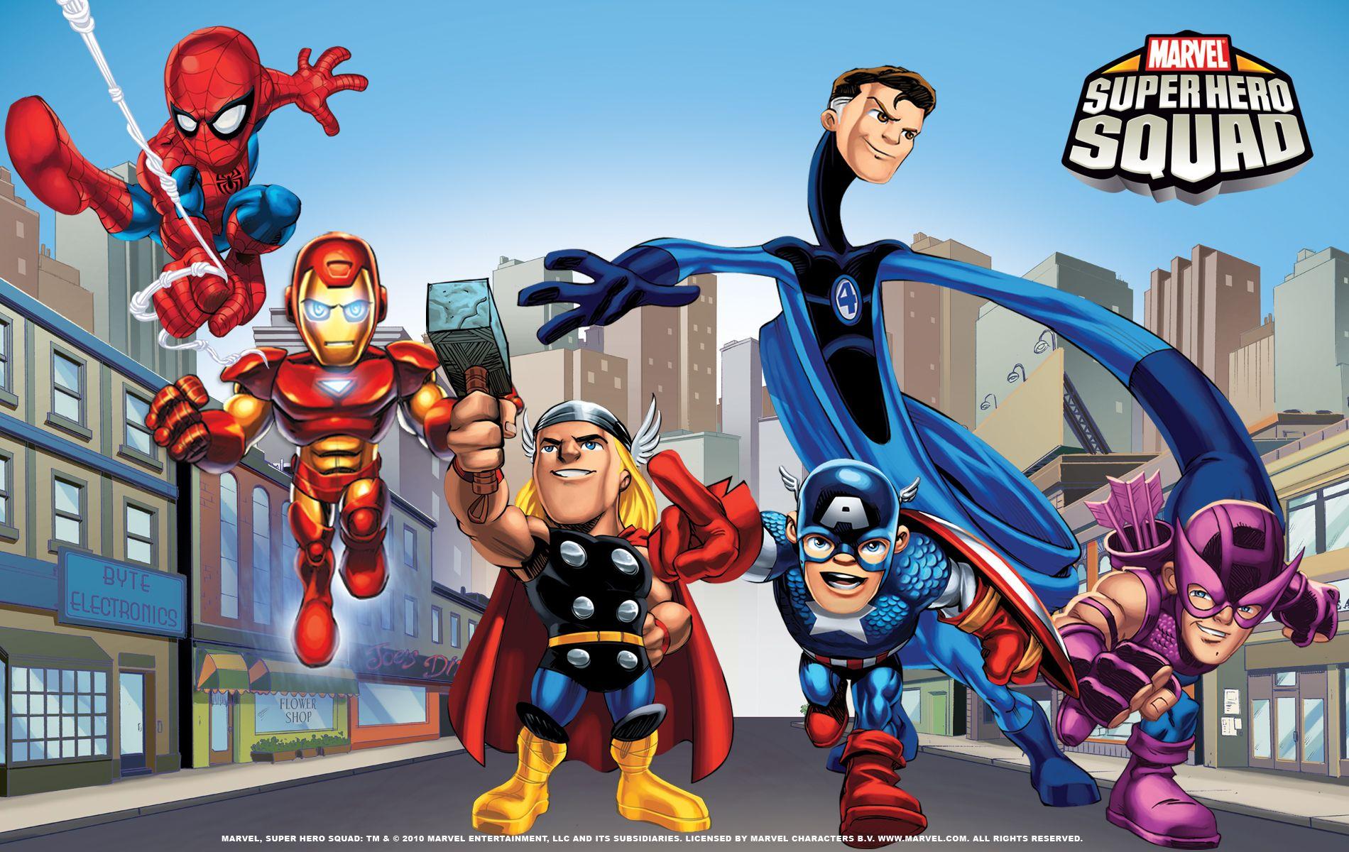 1900x1200 Super Hero Squad Wallpaper. Superhero iPhone Wallpaper, Superhero Phone Wallpaper and Greatest American Hero Wallpaper