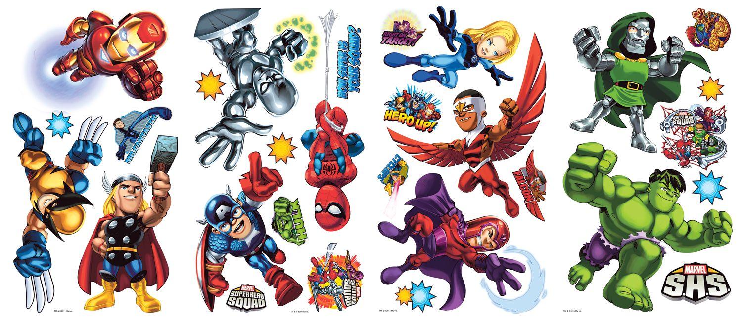 1500x658 Super Hero Squad clip art Clipart Image