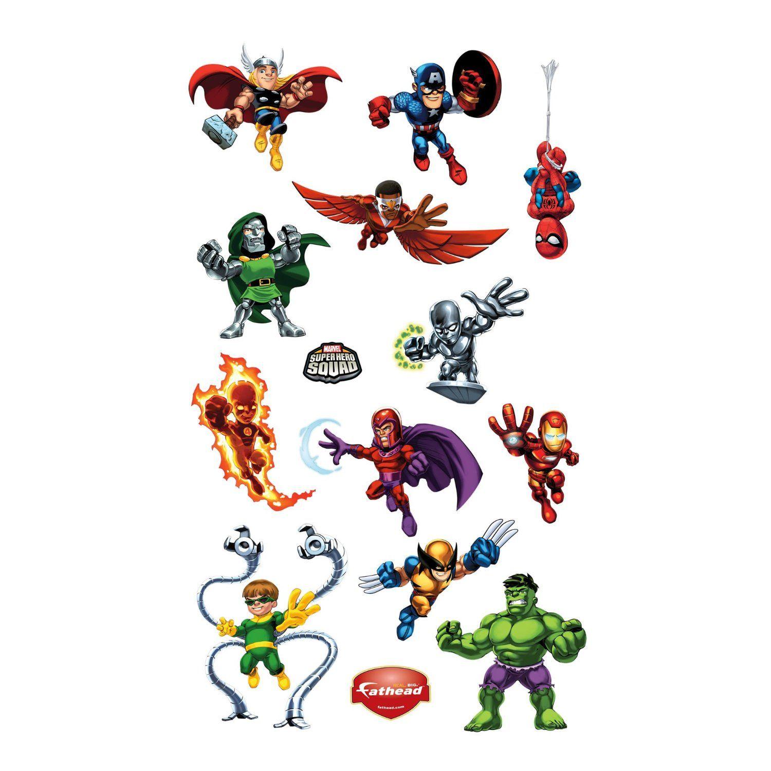 1500x1500 Superhero Symbols. image of category super hero squad tags wall decal wallpaper. Superhero wall decals, Wall decals, Cartoon wall