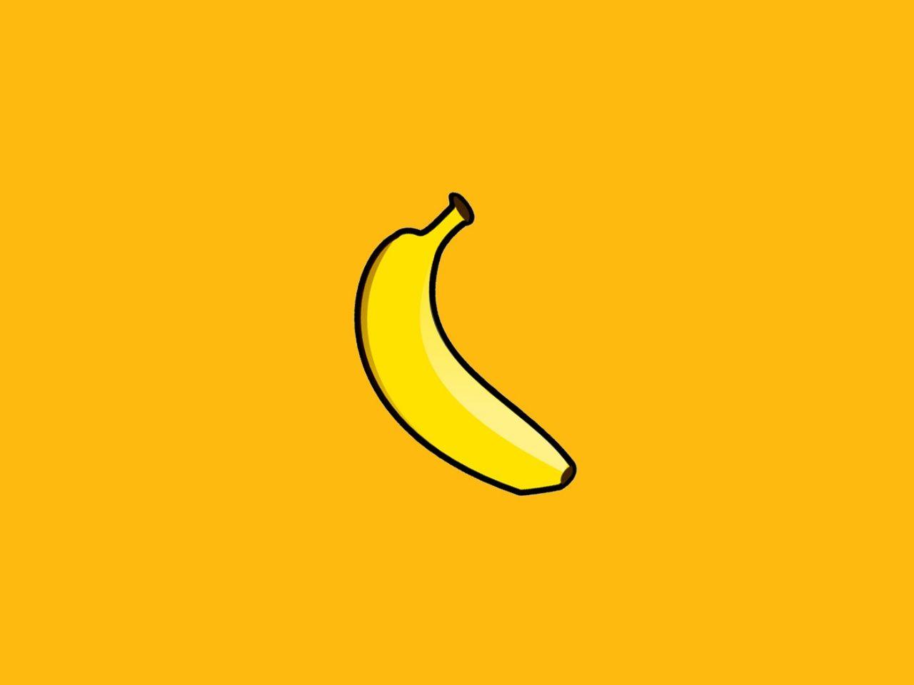 1280x960 Funny Banana Wallpaper
