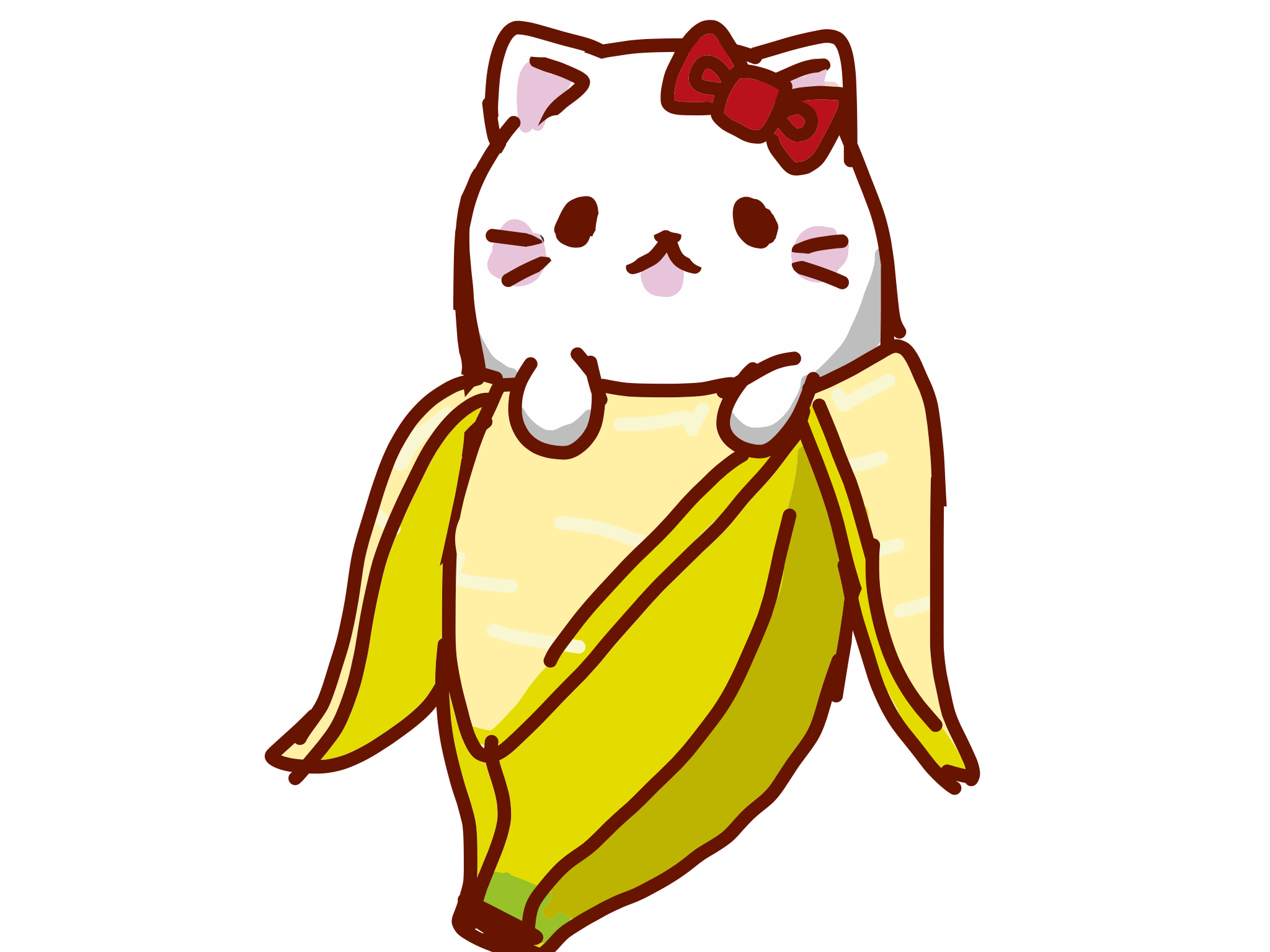 Bananya Wallpapers - Top Free Bananya Backgrounds - WallpaperAccess