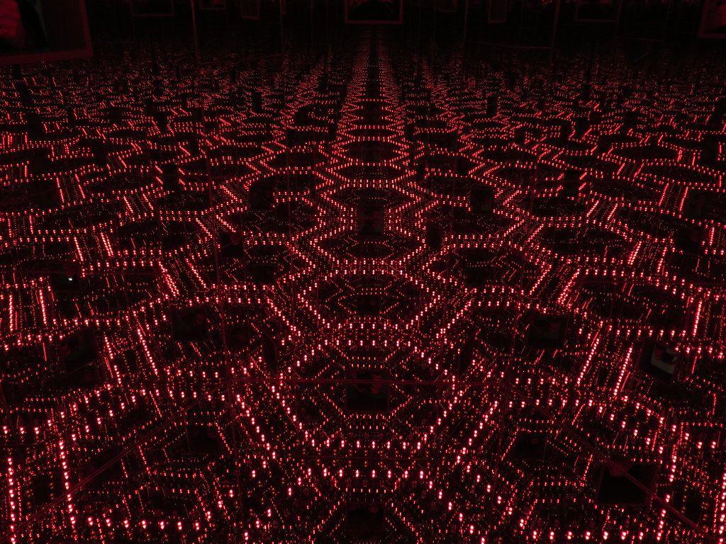 1024x768 Yayoi Kusama: Gương vô cực.  Yayoi Kusama: Infinity Mirr