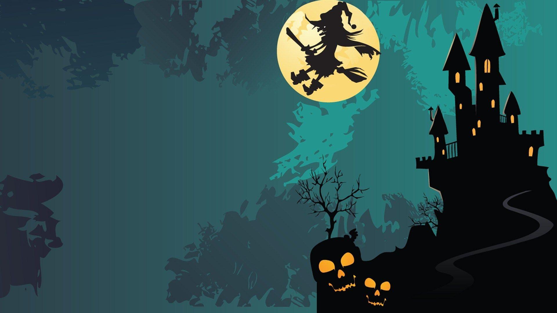 1920x1080 Halloween Witches Wallpaper