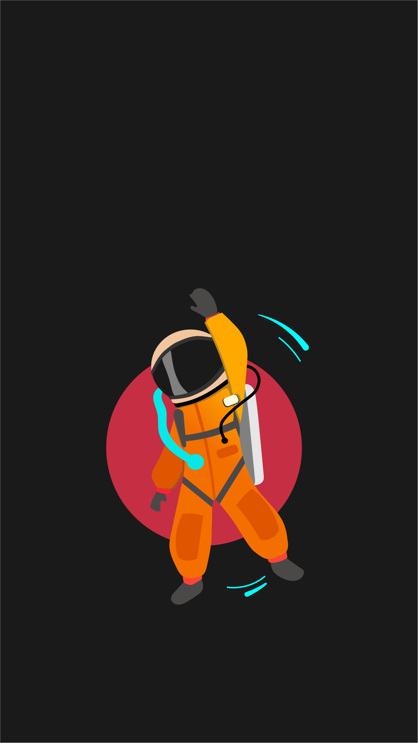 1440x2560 Made some minimalist wallpaper for your phone :)