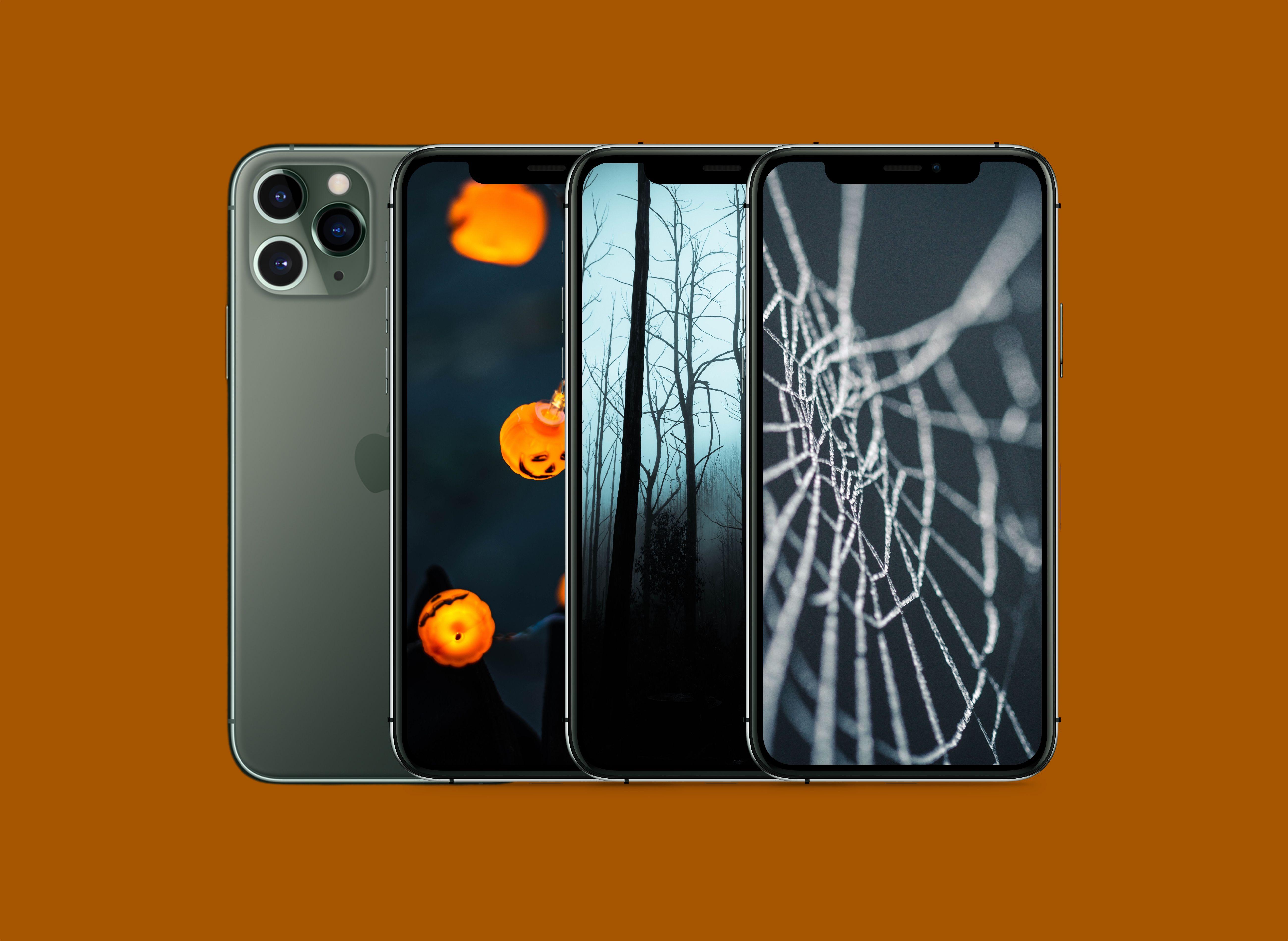 5200x3800 Minimal Halloween iPhone wallpaper pack