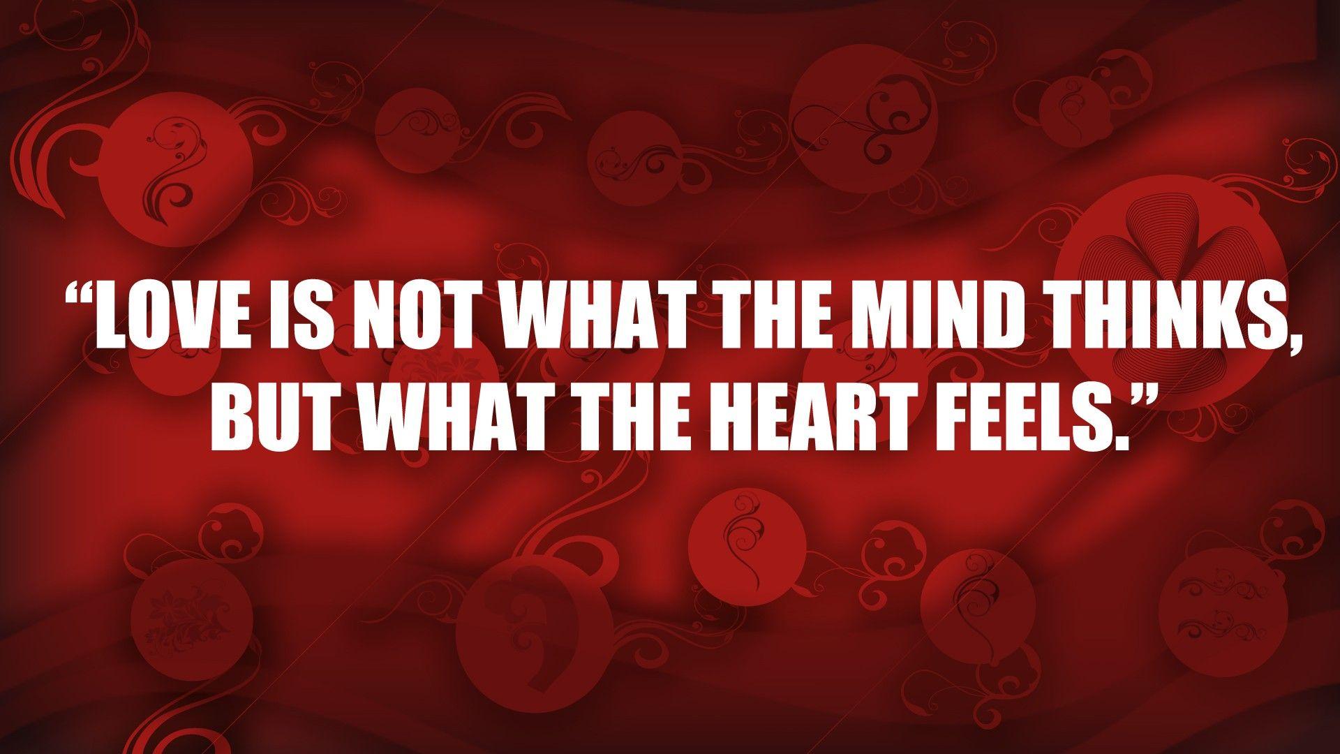 1920x1080 Love Wallpaper with Quotes