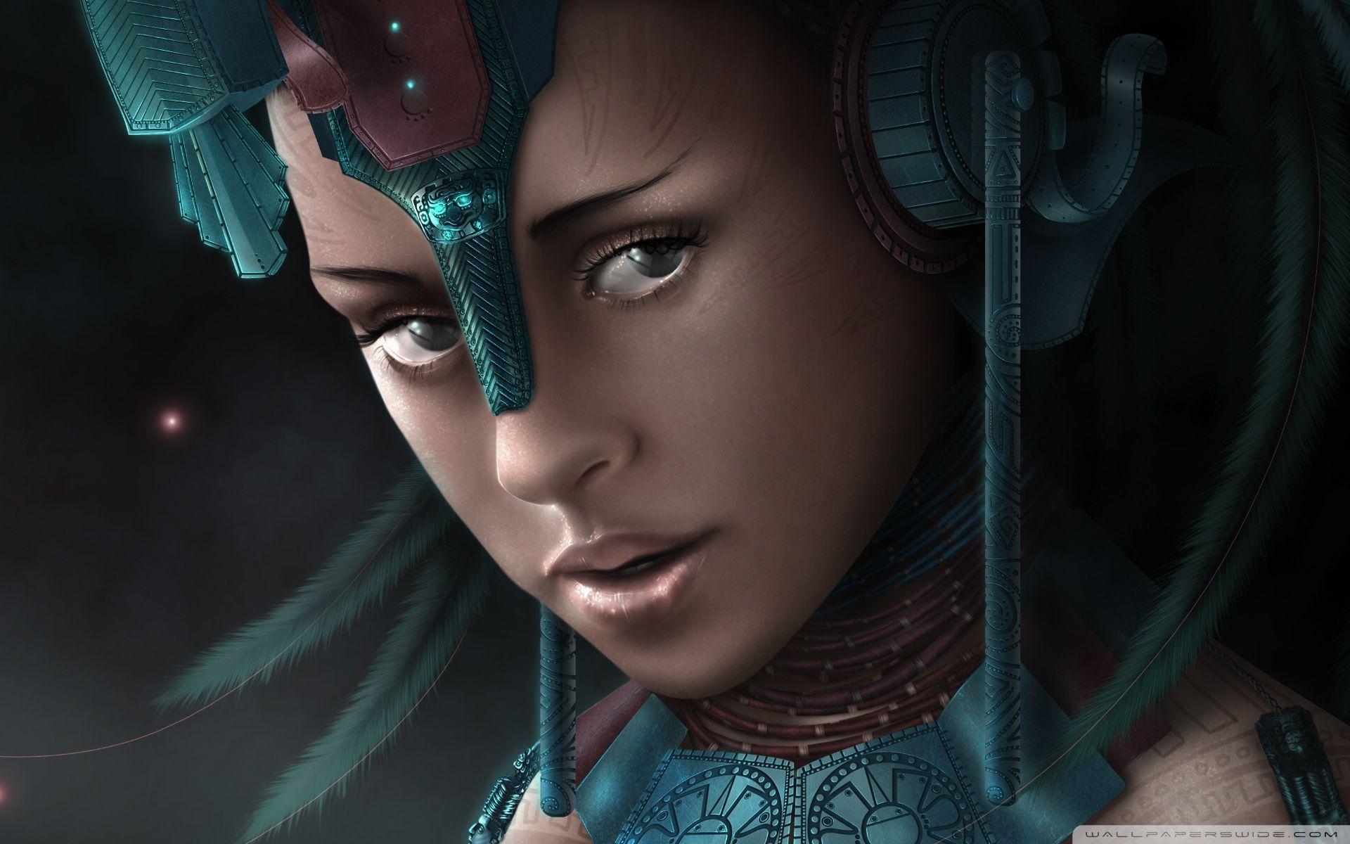 1920x1200 Download Mayan Princess UltraHD Wallpaper