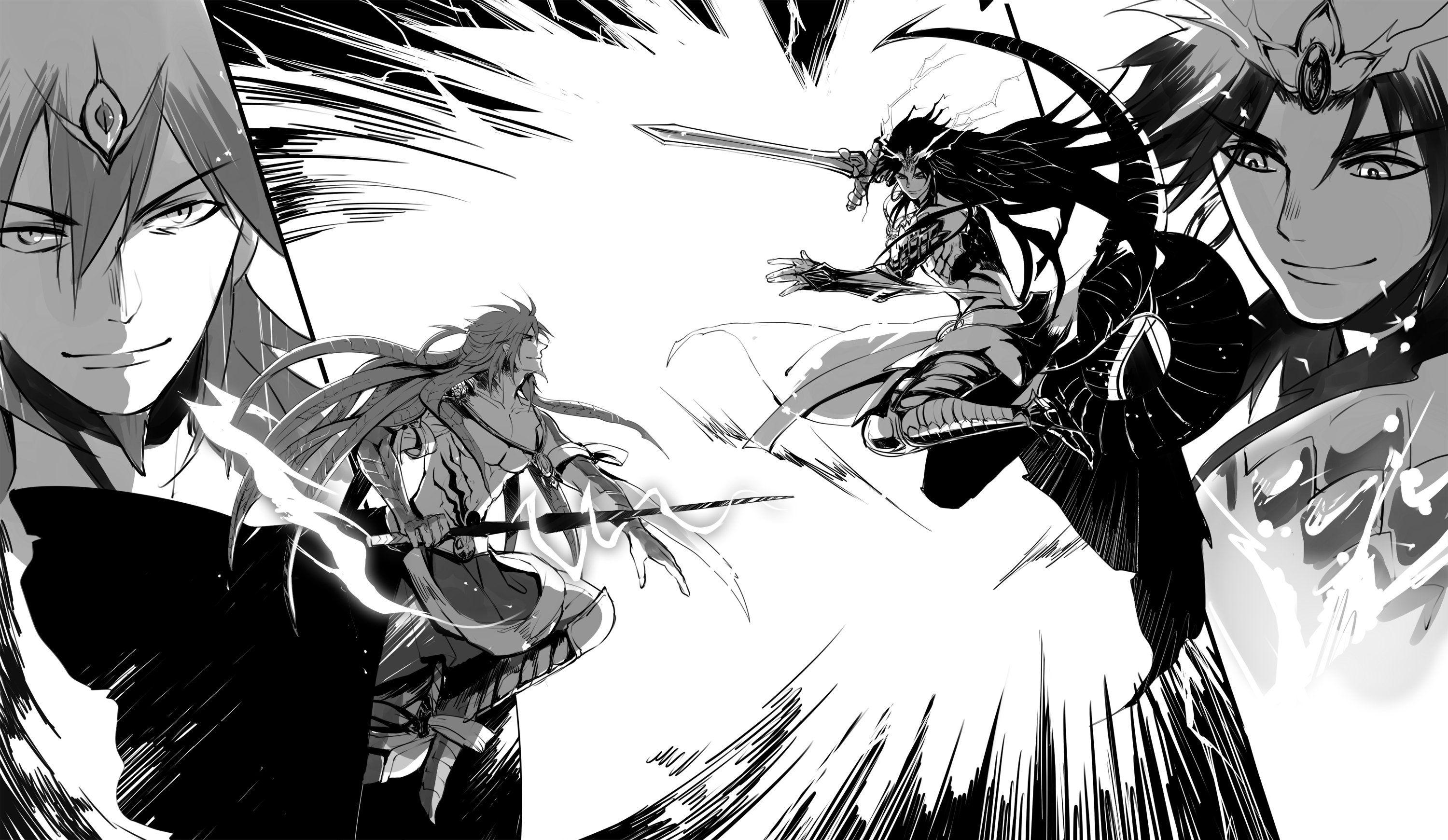 3000x1741 MAGI The Labyrinth of Magic r wallpaperx1741