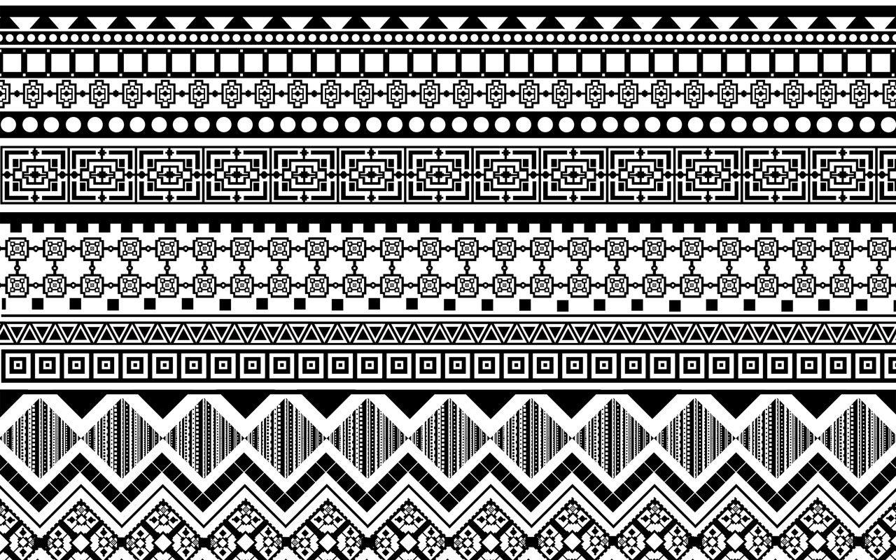 Featured image of post Aztec Wallpaper Black And White