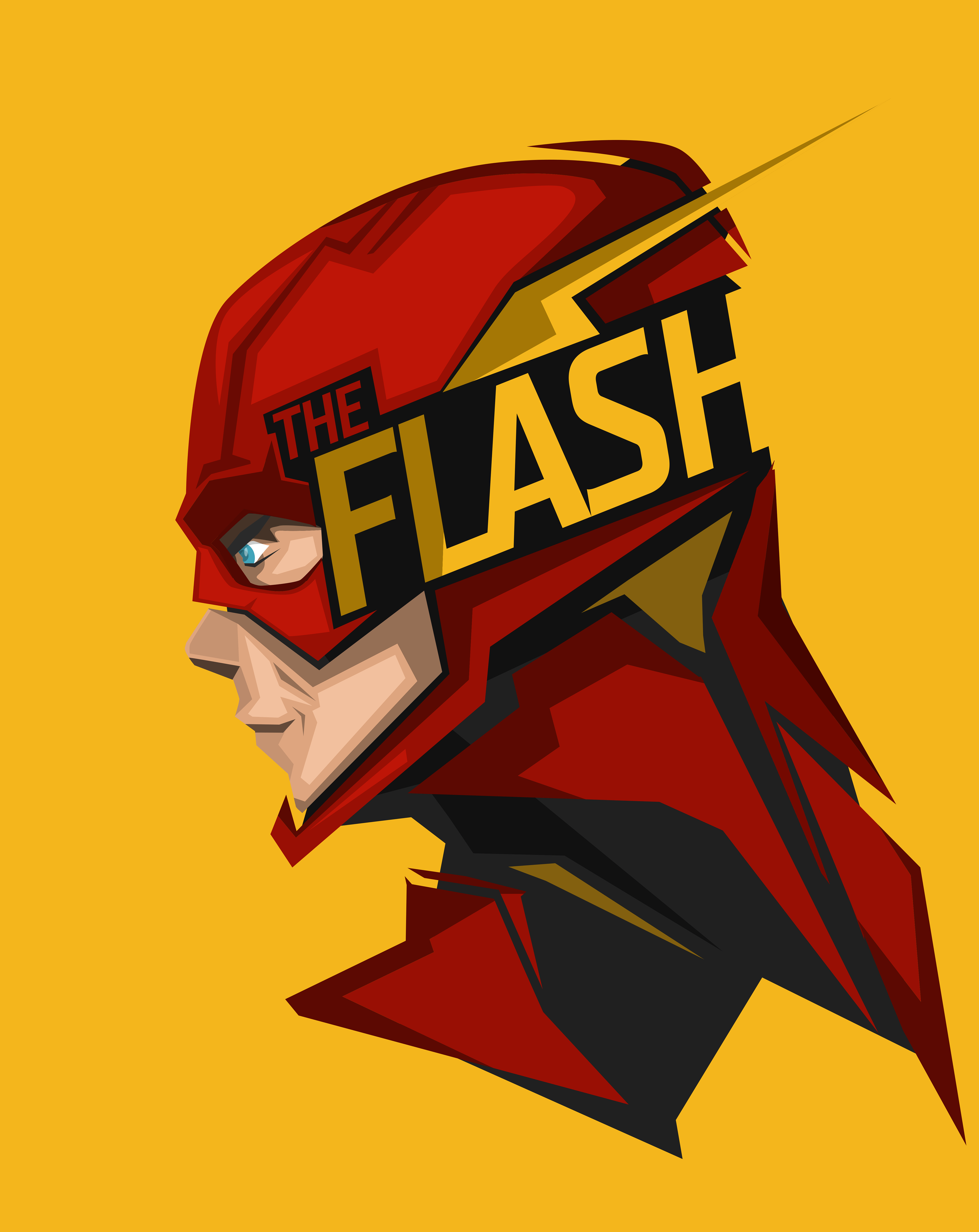 3840x4831 Superhero Art Wallpaper