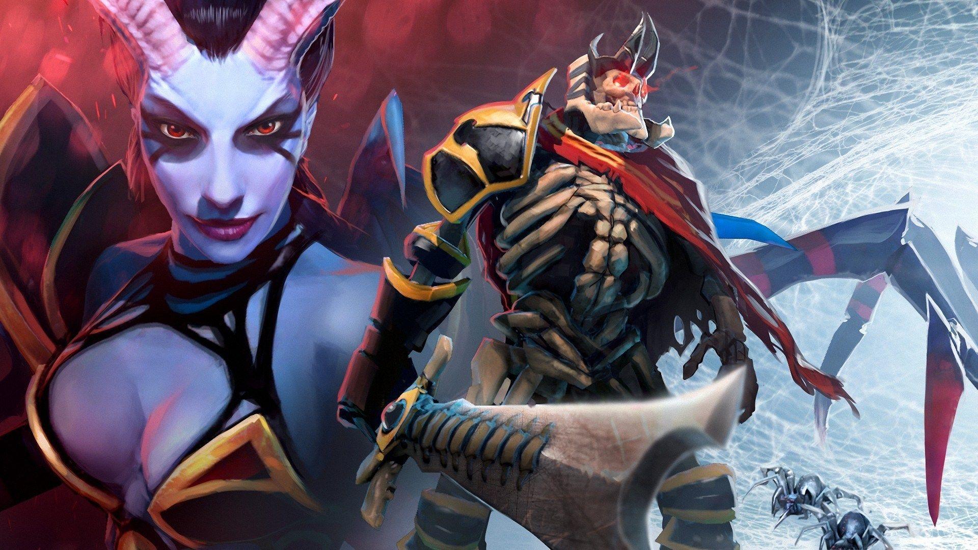 1920x1080 dota 2 free screensaver wallpaper. Dota Skeleton king, Defense of the ancients