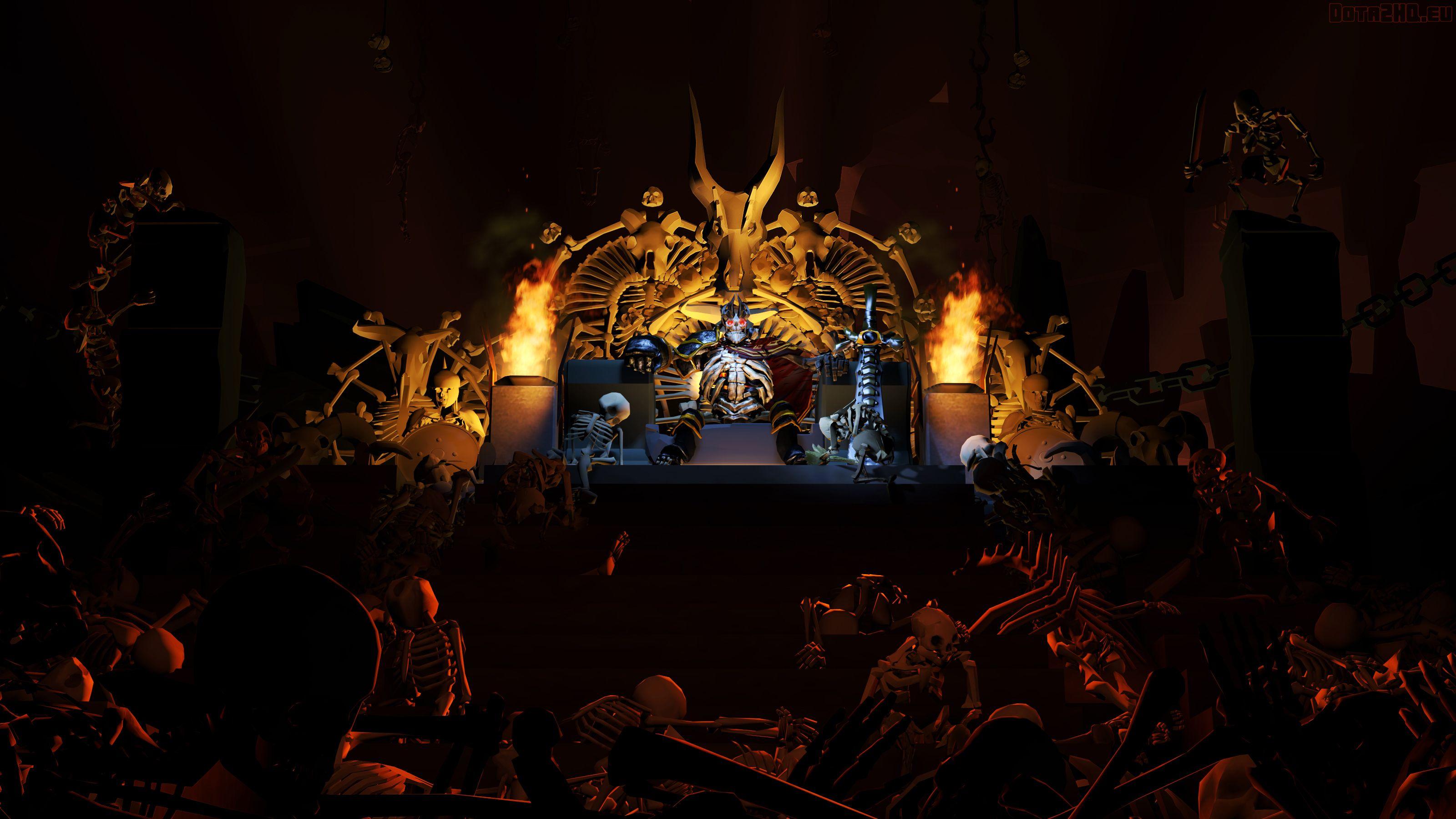 3200x1800 empire of bone, skeleton king, dota 2 Wallpaper, HD Games 4K Wallpaper, Image, Photo and Background