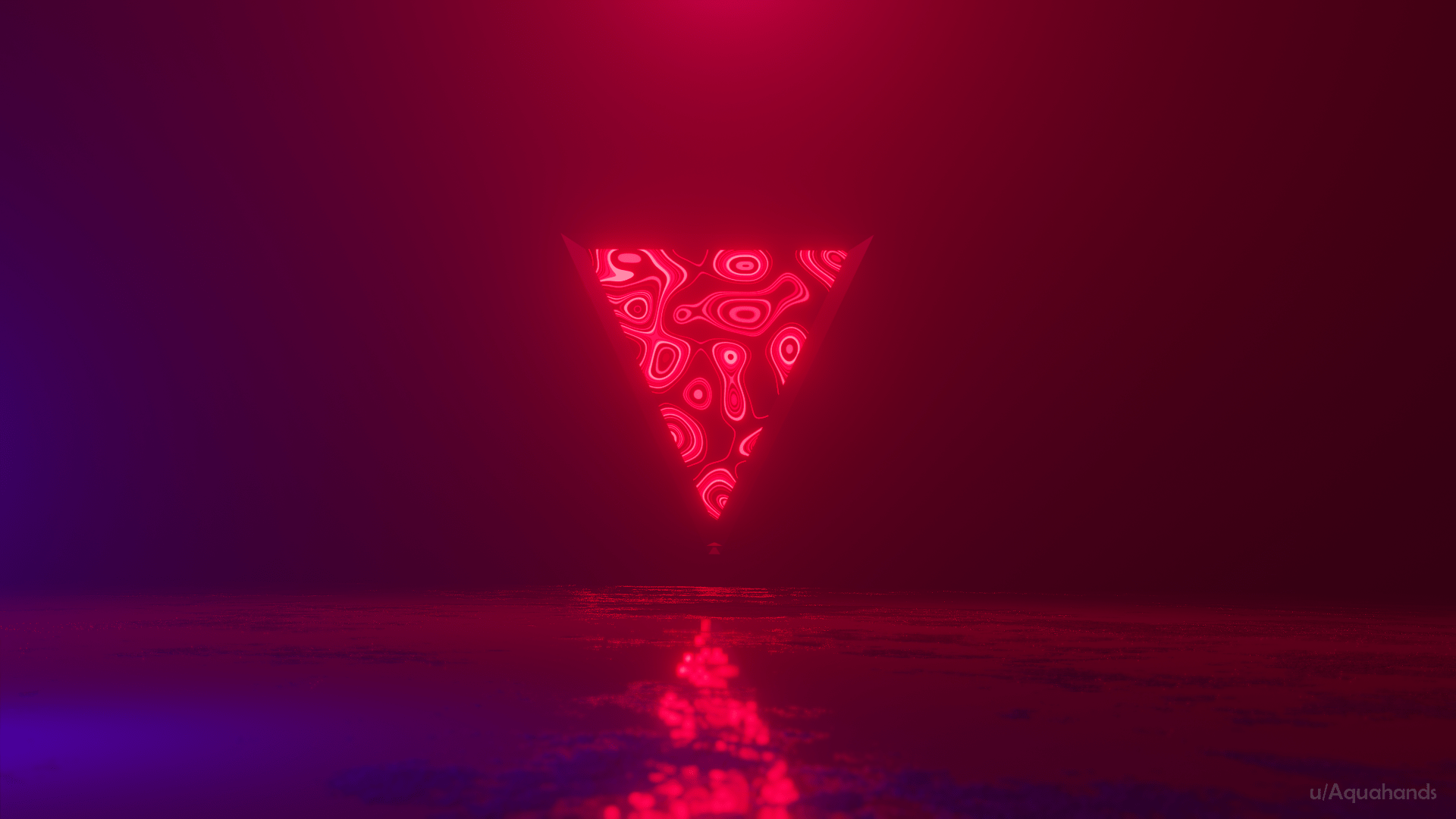 1920x1080 Made A Cool Weird Triangle Wallpaper