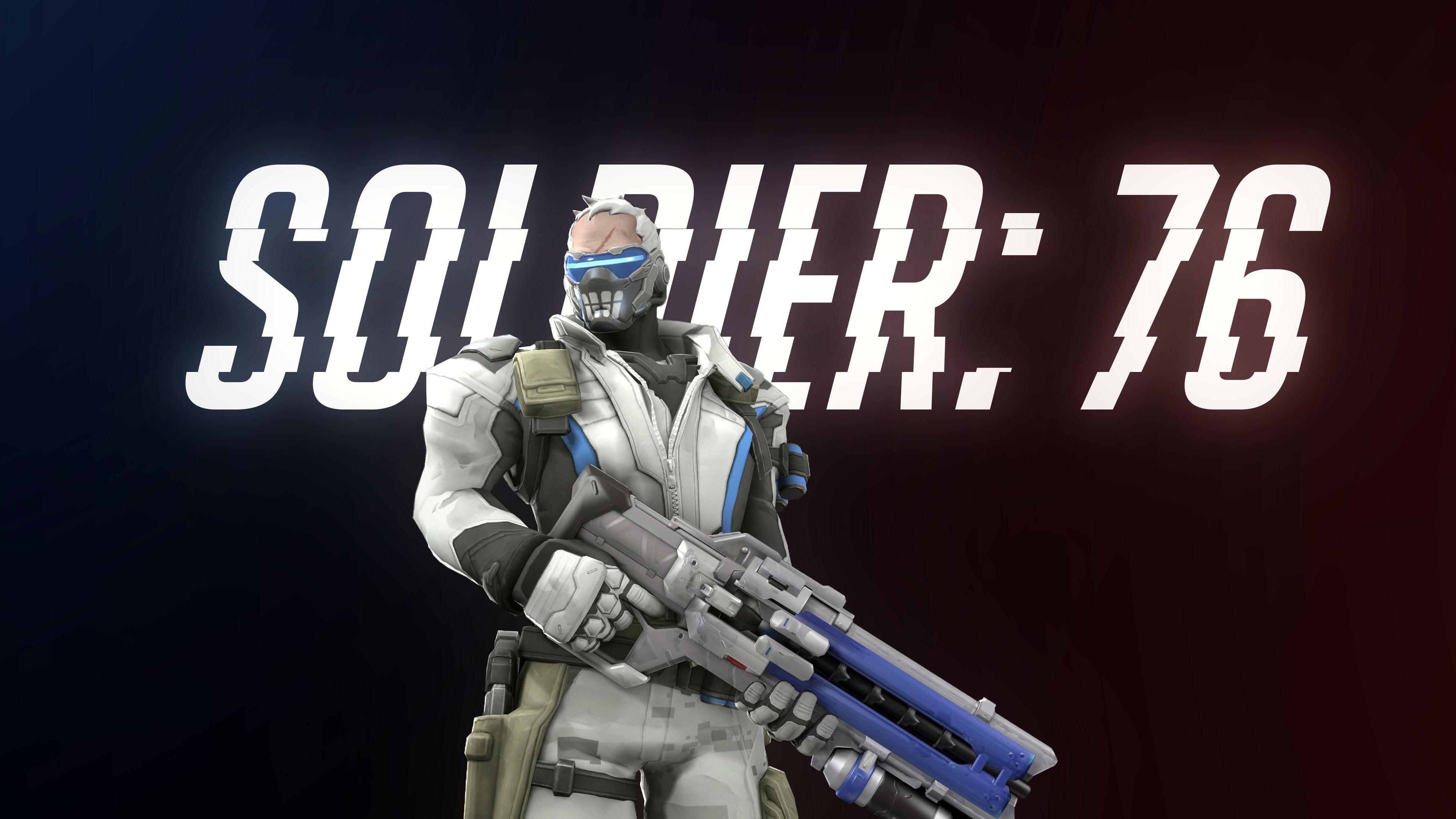 3840x2160 Soldier 76 4K Wallpaper, Overwatch, Games