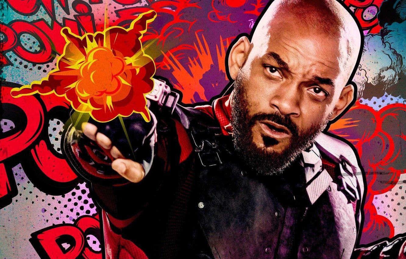1332x850 Wallpaper Will Smith, Will Smith, Deadshot, Suicide Squad, Suicide squad image for desktop, section фильмы