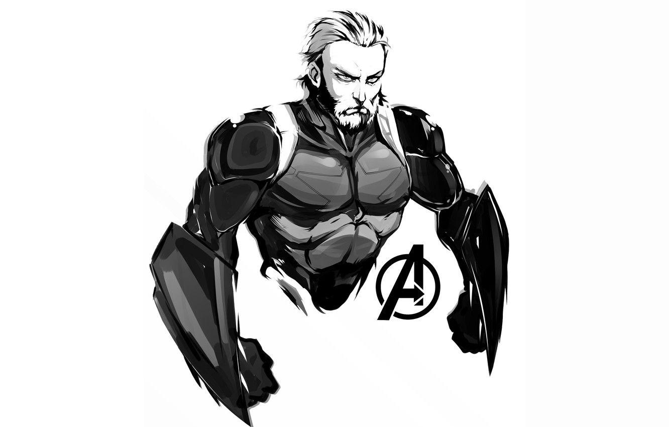 1332x850 Wallpaper Figure, Look, Hero, Superhero, Hero, Art, Art, Marvel, Captain America, Captain America, Comics, Steve Rogers, Shields, Marvel, Steve Rogers, Look image for desktop, section фантастика