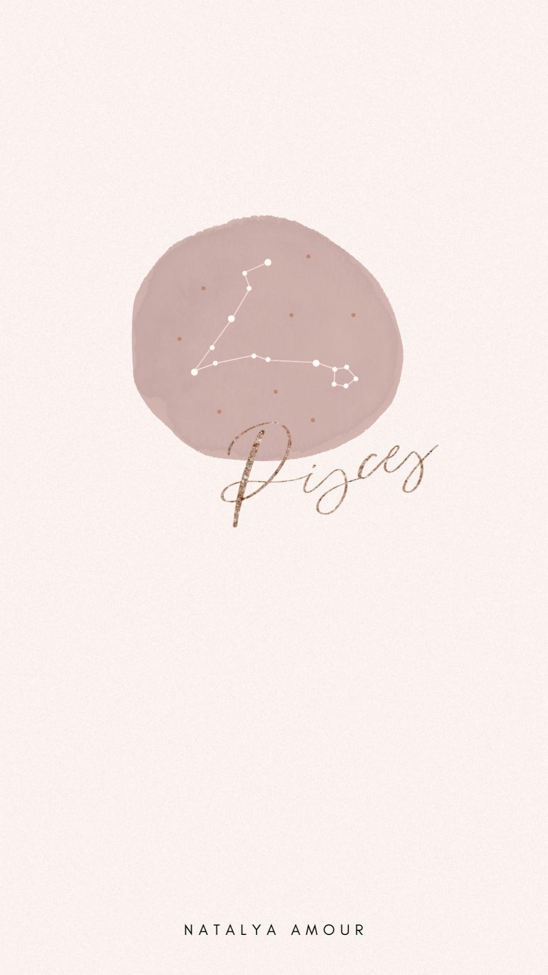 1080x1920 phone wallpaper, star sign wallpaper, cute wallpaper, pink wallpaper, zodiac wallpaper, free wallpaper, pho. Phone wallpaper, Cute wallpaper, Pink wallpaper