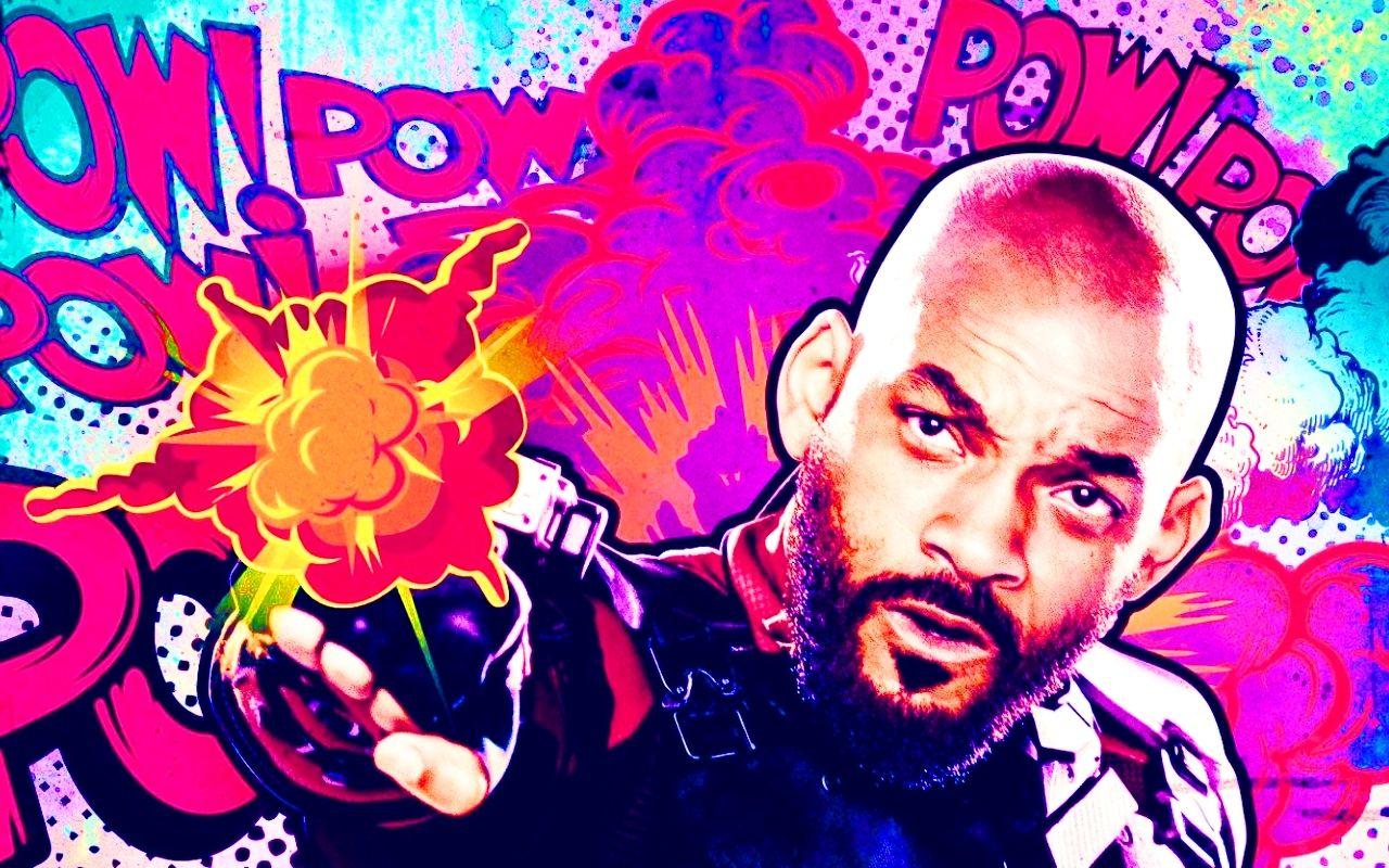 1280x800 Deadshot Squad Wallpaper