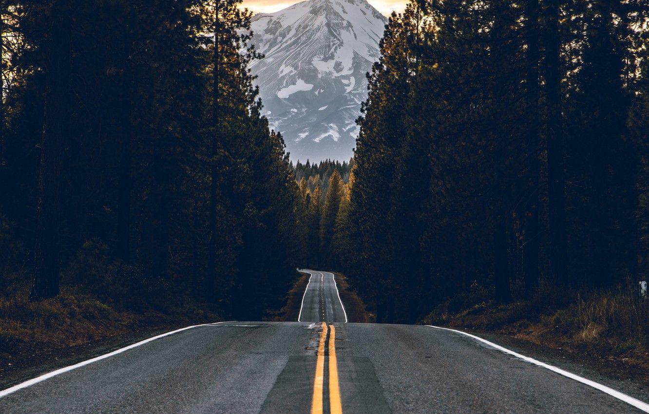 1332x850 Ultra HD Road Wallpaper 4k